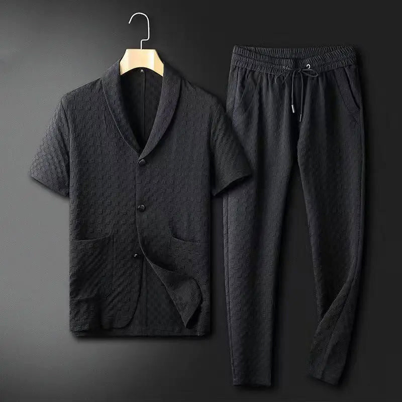 Louis Morel Relaxed Fit Blazer and Pants Set