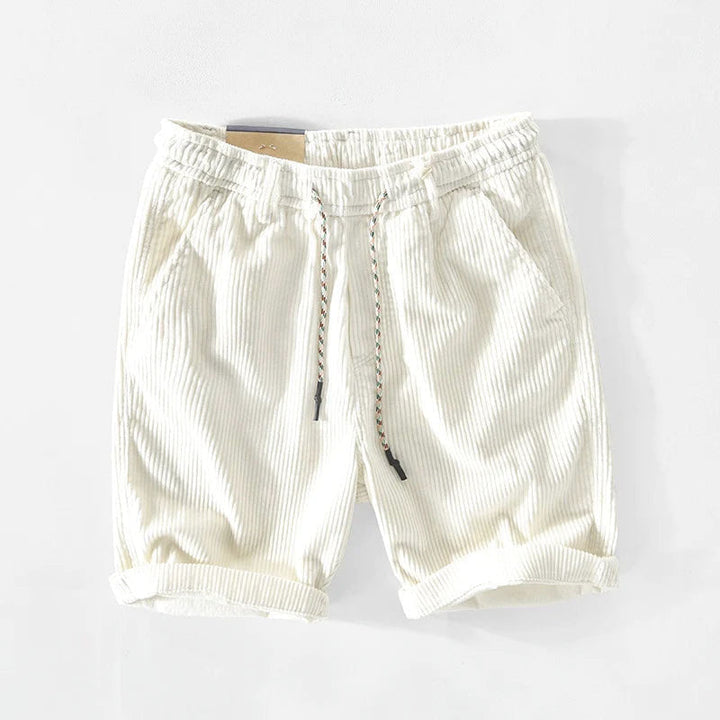 Louis Morel Relaxed Fit Corduroy Shorts