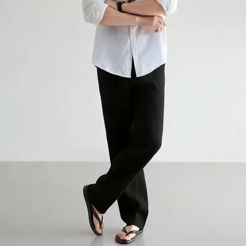 Louis Morel Relaxed Fit Linen Pants