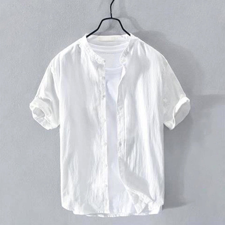 Louis Morel Short-Sleeve Button Shirt