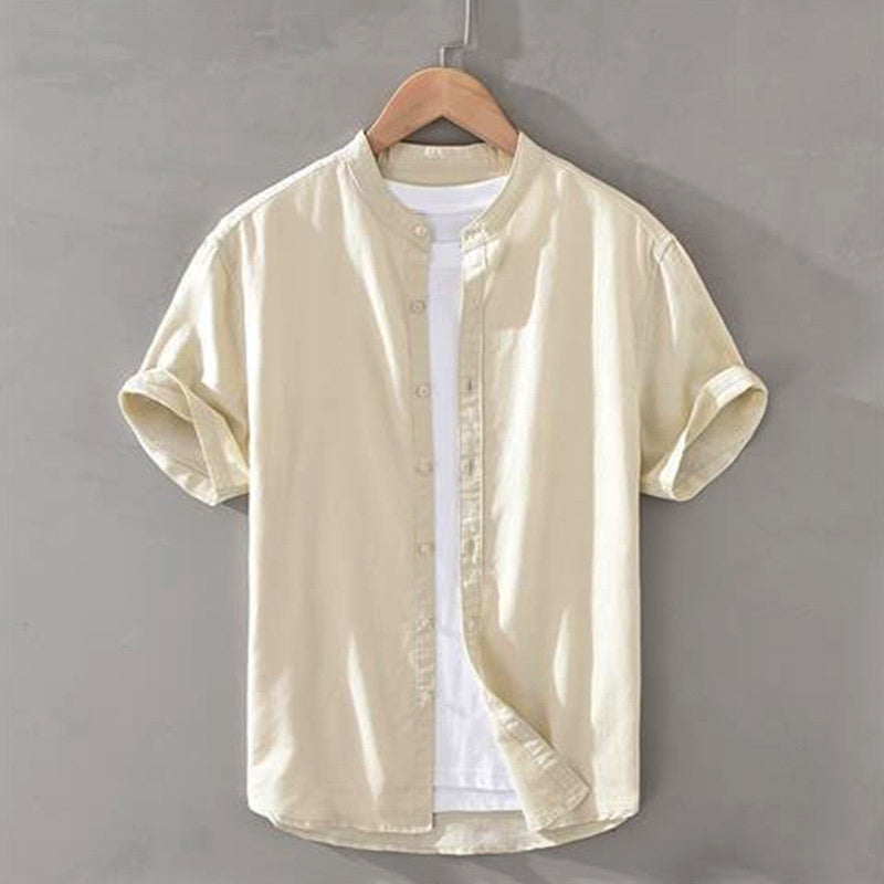 Louis Morel Short-Sleeve Button Shirt