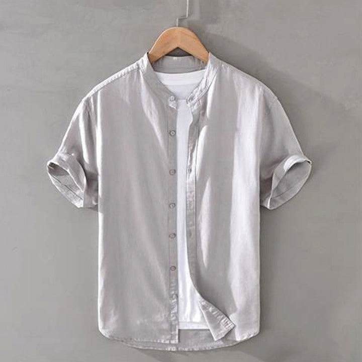 Louis Morel Short-Sleeve Button Shirt
