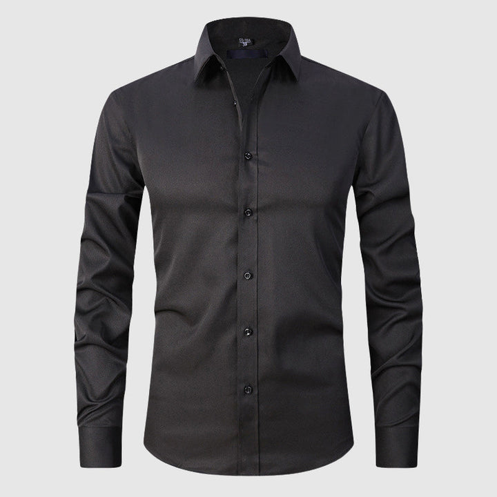 Louis Morel Slim-Fit Stretch Dress Shirt