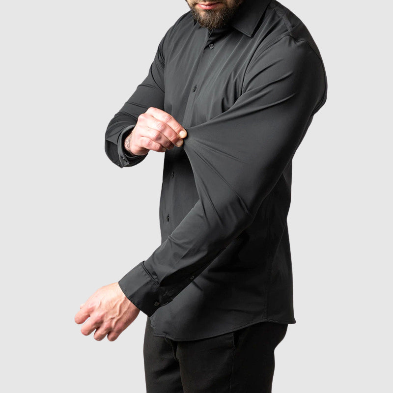 Louis Morel Slim-Fit Stretch Dress Shirt
