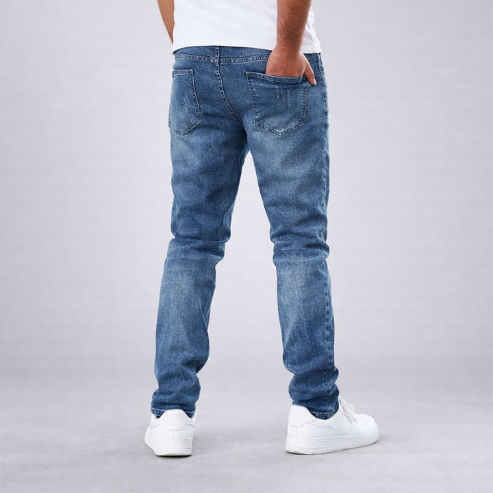 Louis Morel Washed Denim Jeans