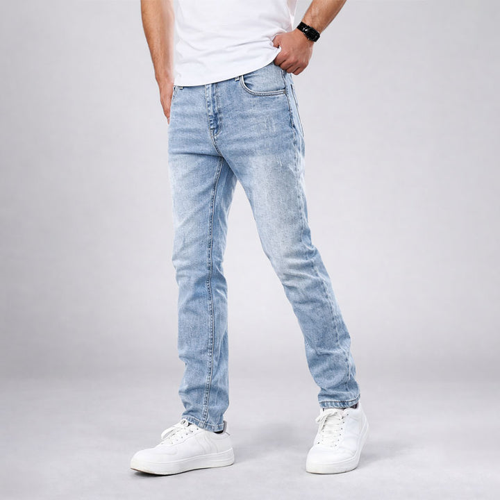 Louis Morel Washed Denim Jeans