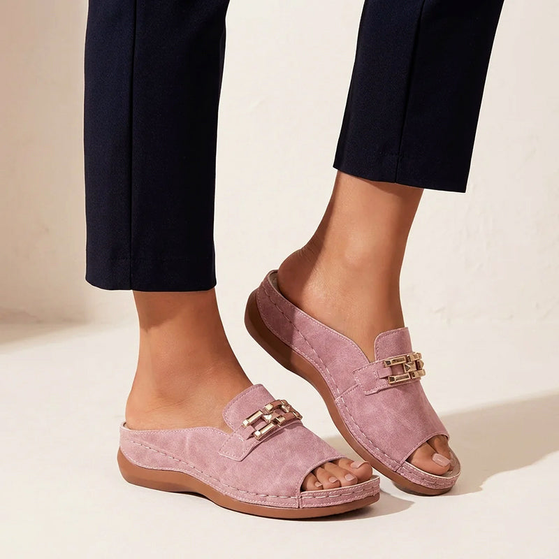Lucille - Women’s Casual Mule Slide Sandals