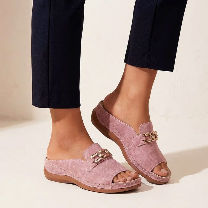 Lucille - Women’s Casual Mule Slide Sandals