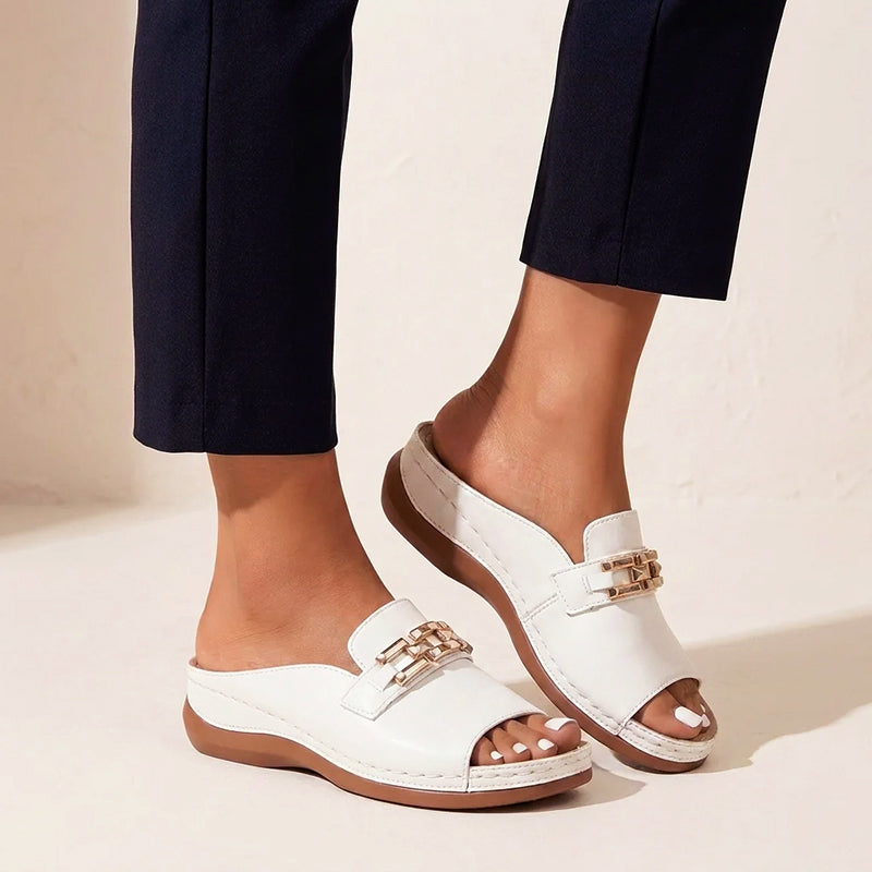 Lucille - Women’s Casual Mule Slide Sandals