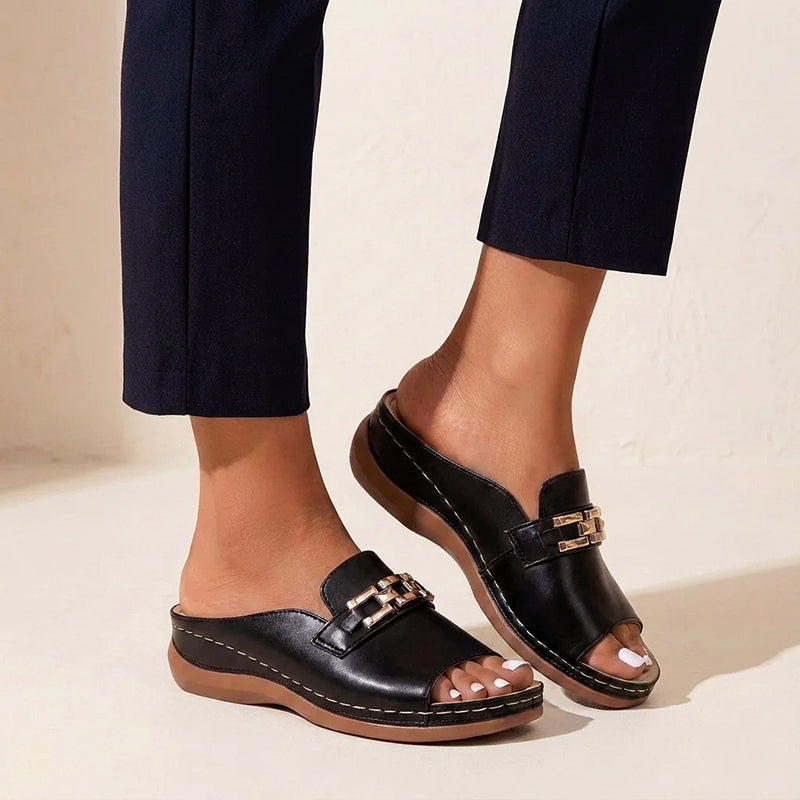 Lucille - Women’s Casual Mule Slide Sandals