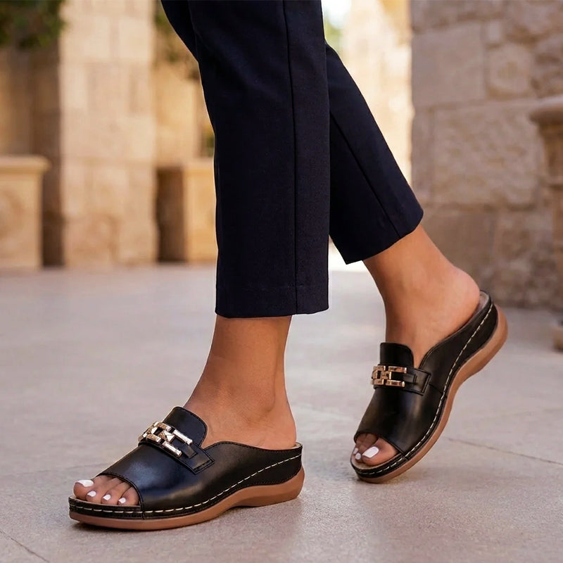 Lucille - Women’s Casual Mule Slide Sandals