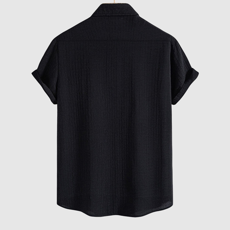 Oliver - Men's Ribbed Stripe Summer Vacation Co-ord Set