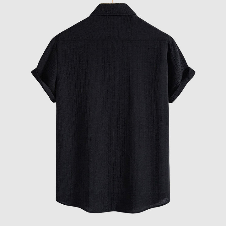 Oliver - Men's Ribbed Stripe Summer Vacation Co-ord Set