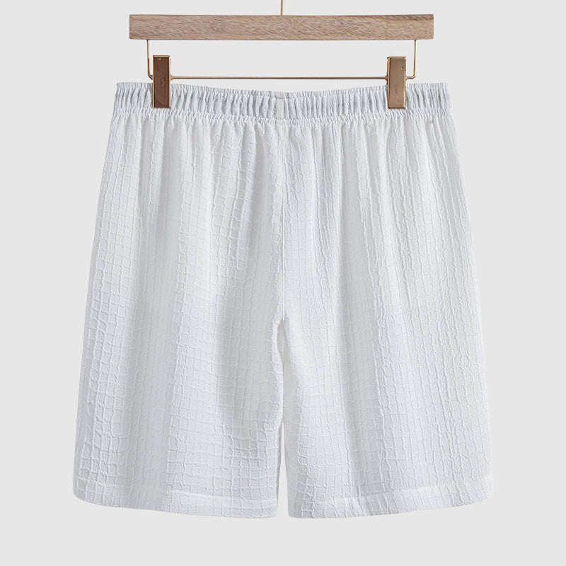Oliver - Men's Ribbed Stripe Summer Vacation Co-ord Set