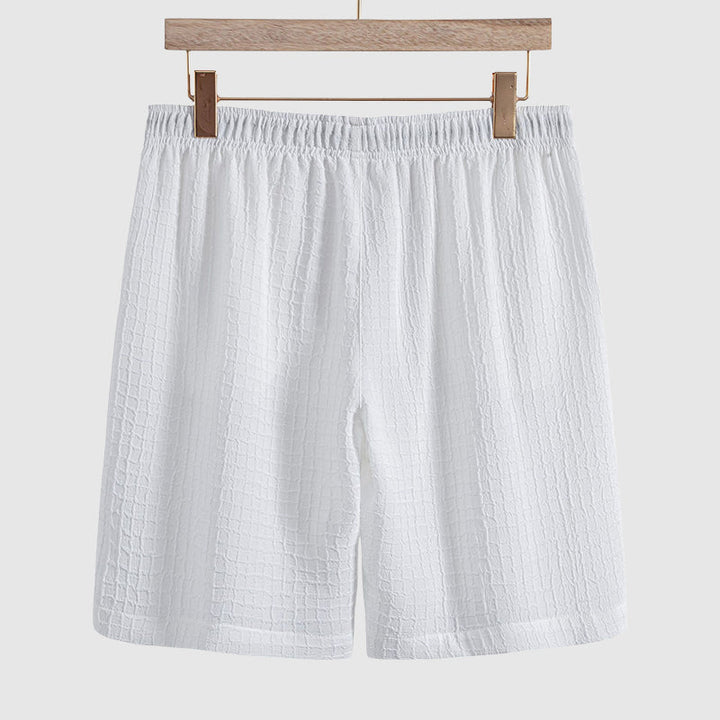 Oliver - Men's Ribbed Stripe Summer Vacation Co-ord Set