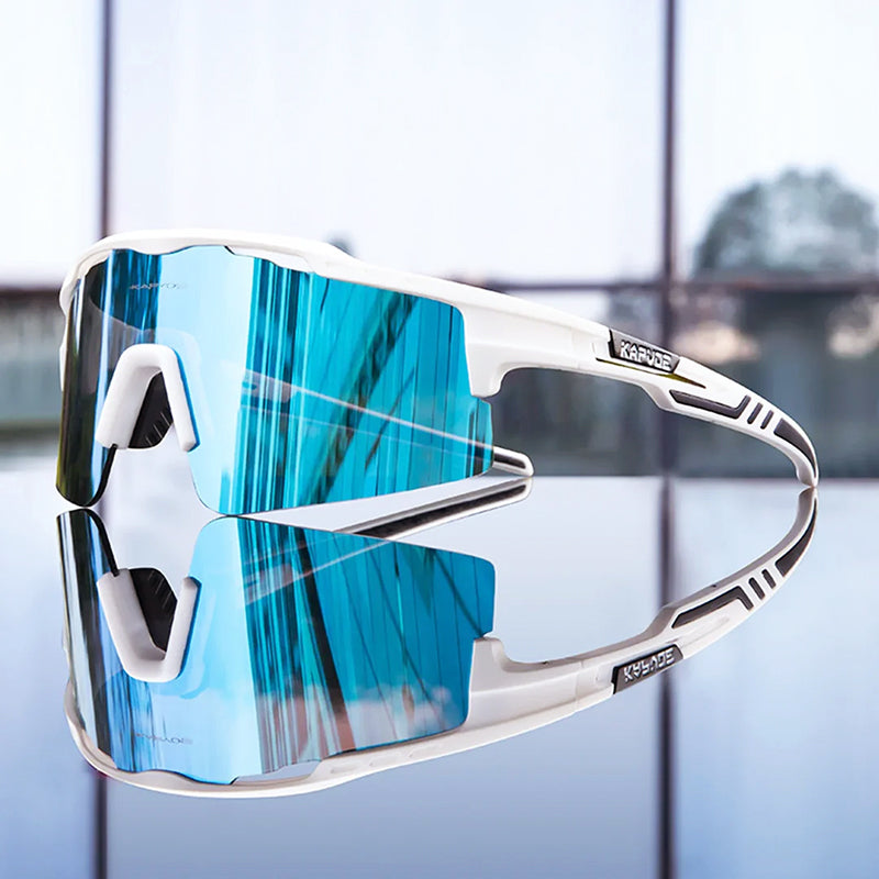 Orien - Graffiti Cycling Sunglasses with Shield Lens