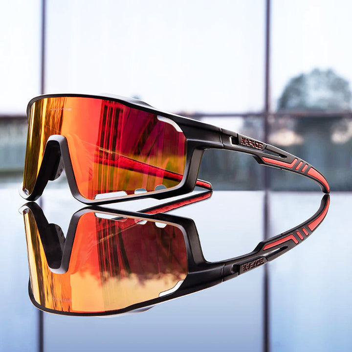 Orien - Graffiti Cycling Sunglasses with Shield Lens