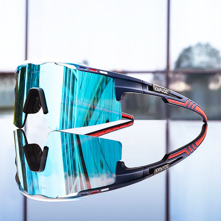 Orien - Graffiti Cycling Sunglasses with Shield Lens