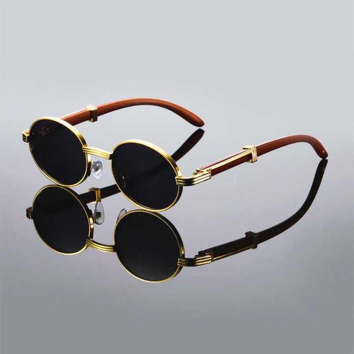Orvion Vintage Style Round Sunglasses
