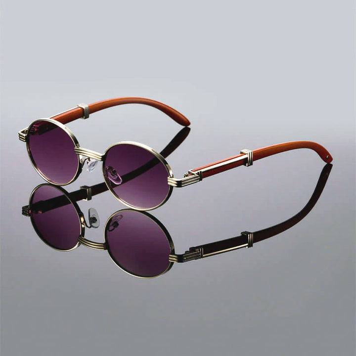 Orvion Vintage Style Round Sunglasses