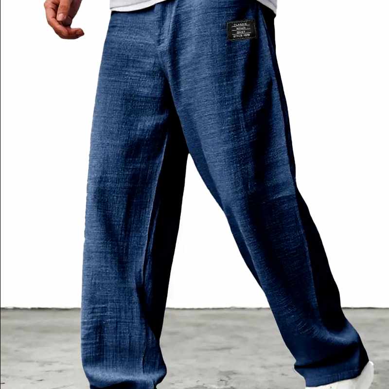 Rory - Breathable Relaxed Fit Linen Blend Summer Pants