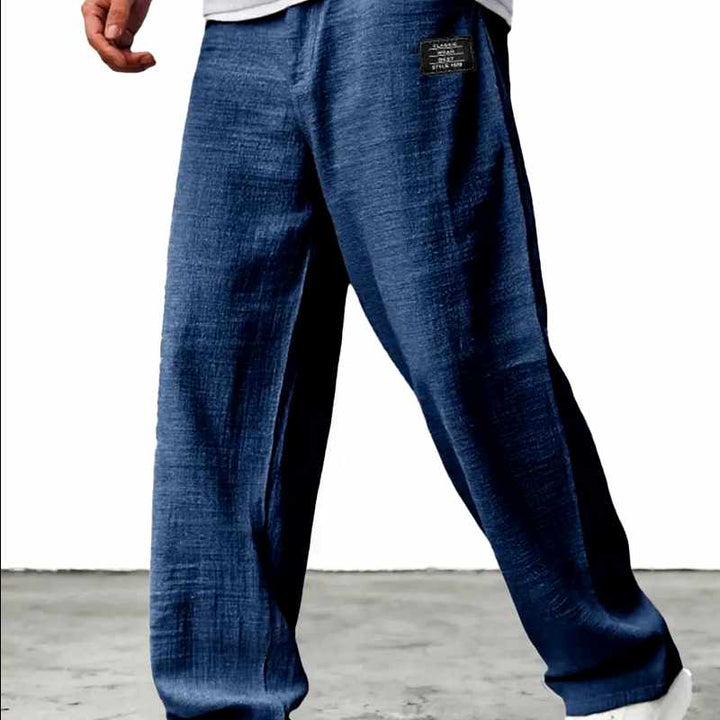 Rory - Breathable Relaxed Fit Linen Blend Summer Pants