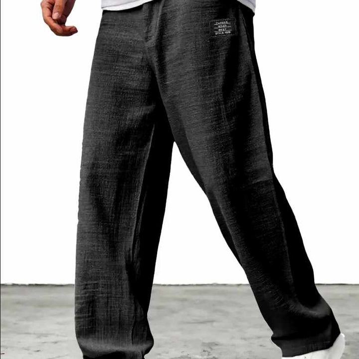 Rory - Breathable Relaxed Fit Linen Blend Summer Pants