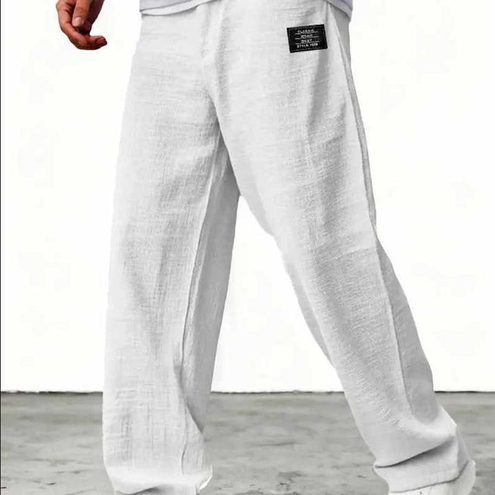 Rory - Breathable Relaxed Fit Linen Blend Summer Pants