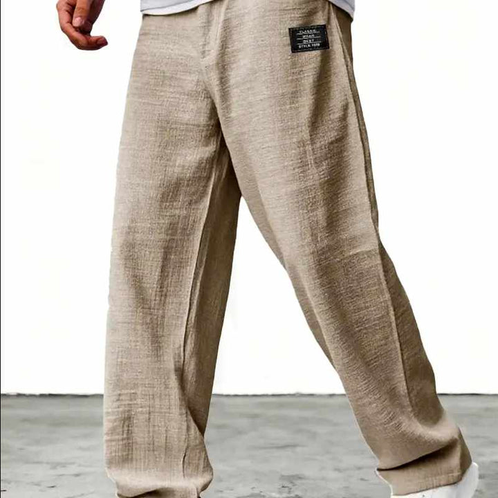 Rory - Breathable Relaxed Fit Linen Blend Summer Pants