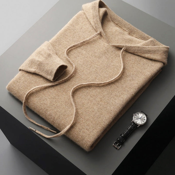 Ryker - Men's Cashmere Knit Hoodie
