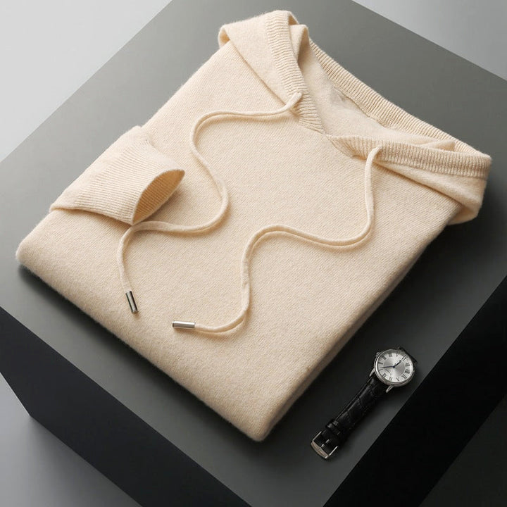 Ryker - Men's Cashmere Knit Hoodie