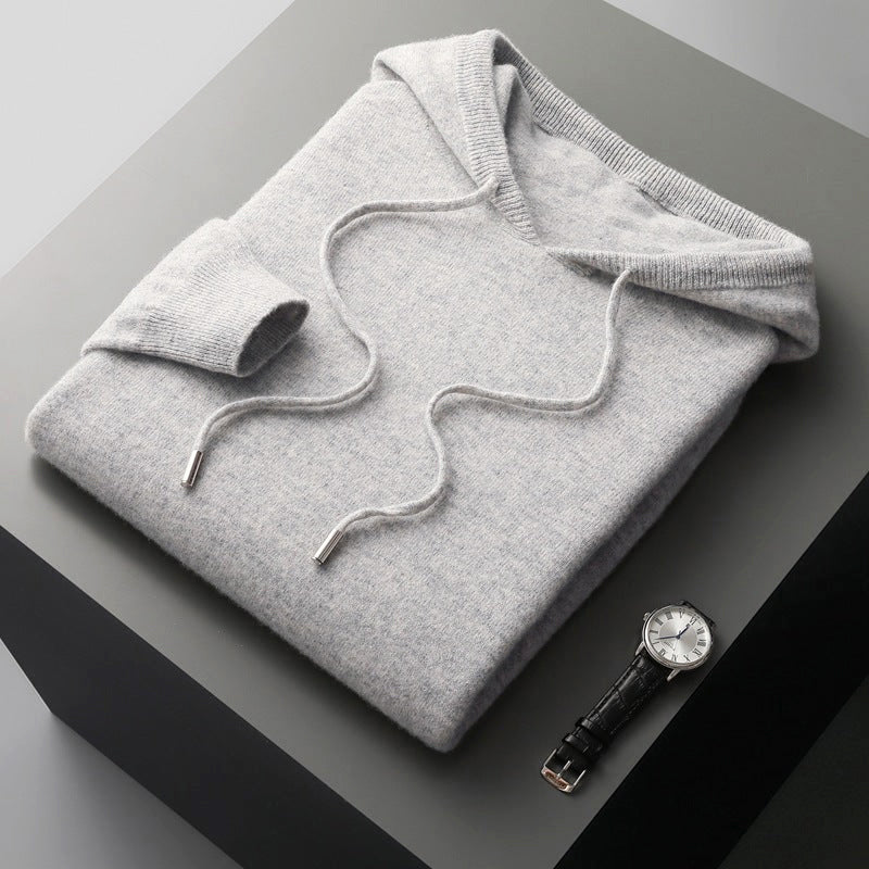 Ryker - Men's Cashmere Knit Hoodie