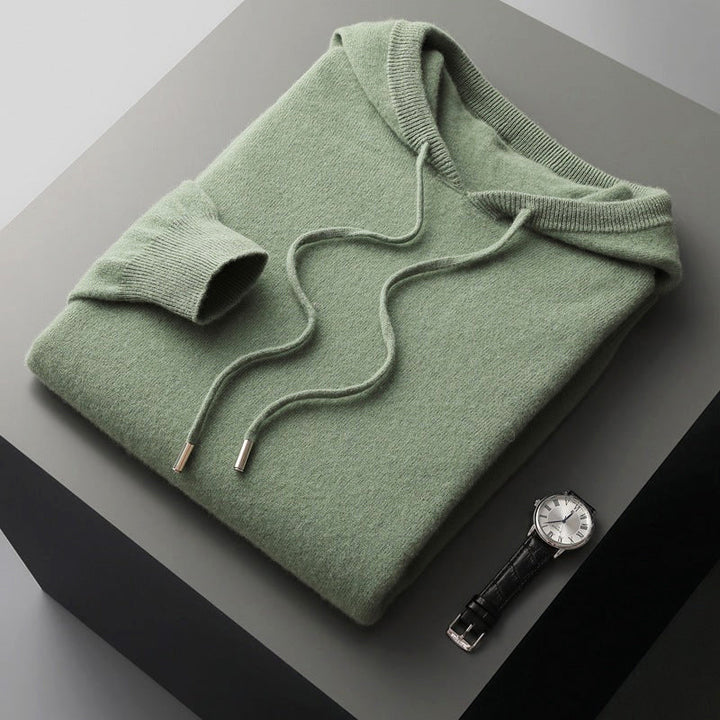 Ryker - Men's Cashmere Knit Hoodie