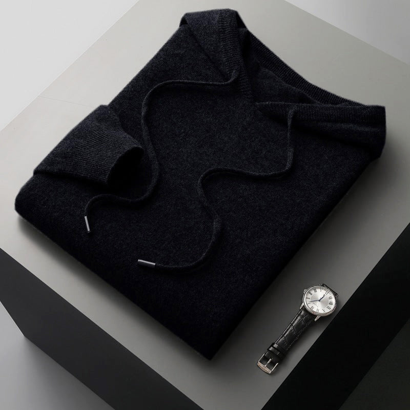 Ryker - Men's Cashmere Knit Hoodie