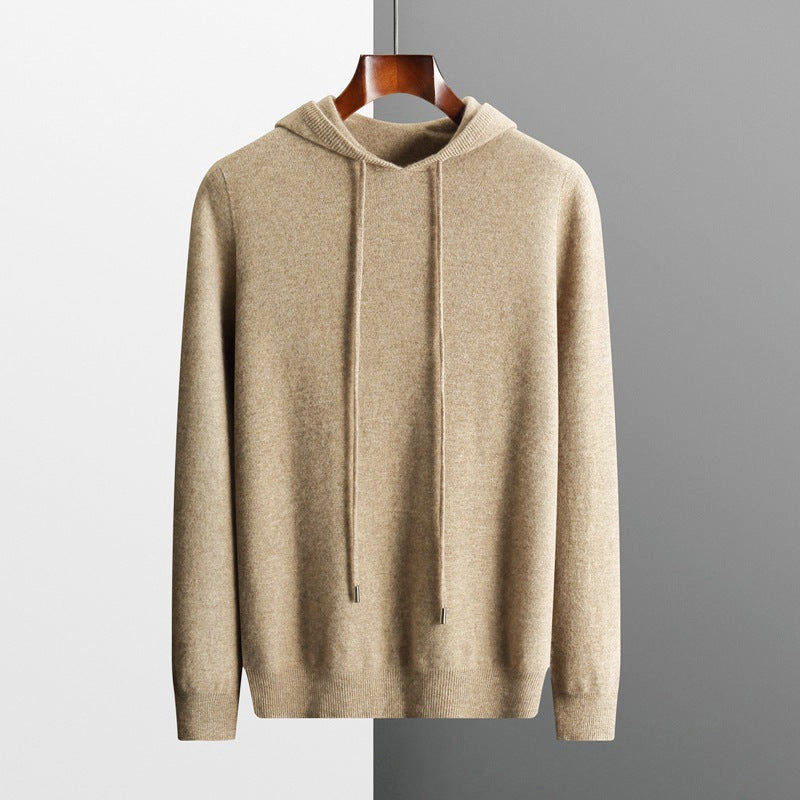 Ryker - Men's Cashmere Knit Hoodie