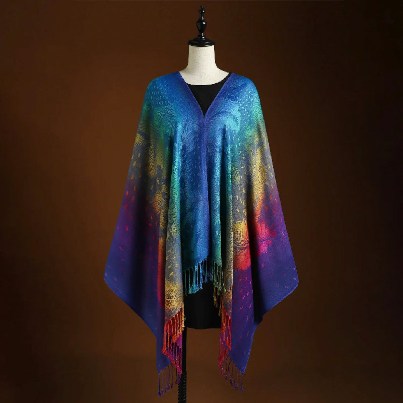 Serenity - Women's Bohemian Fringe Knit Scarf