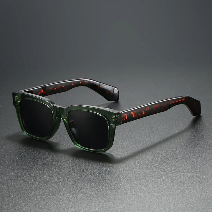 Solen Square Frame Sunglasses with Tinted Lenses