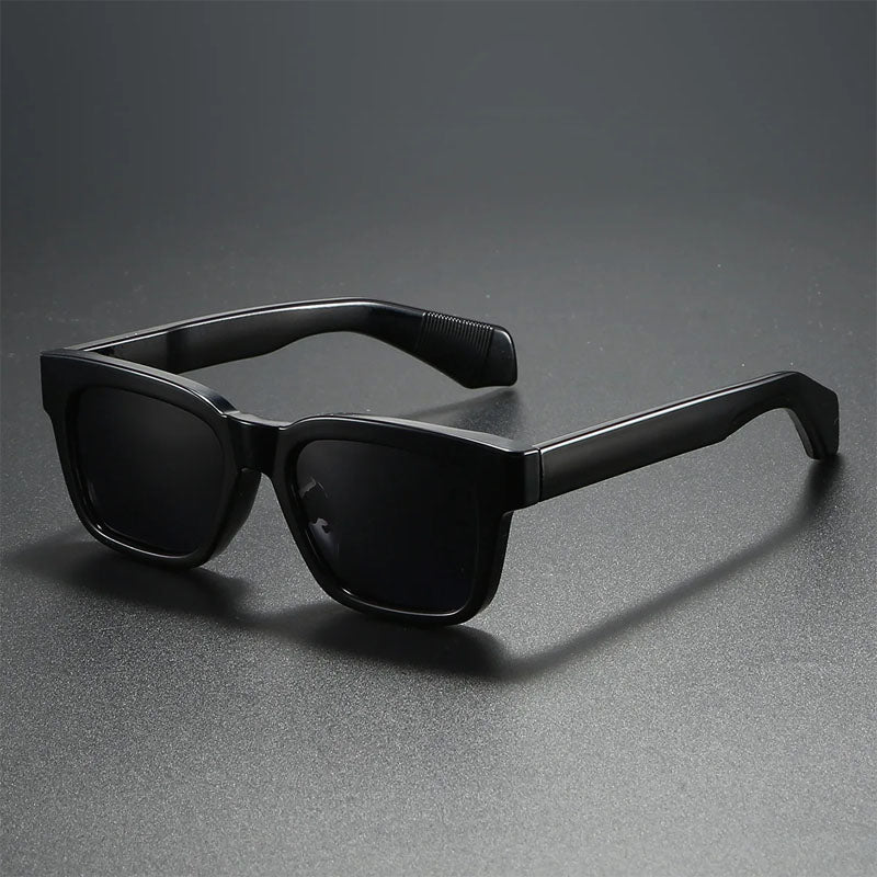 Solen Square Frame Sunglasses with Tinted Lenses
