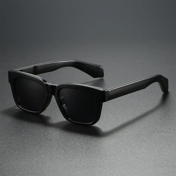 Solen Square Frame Sunglasses with Tinted Lenses