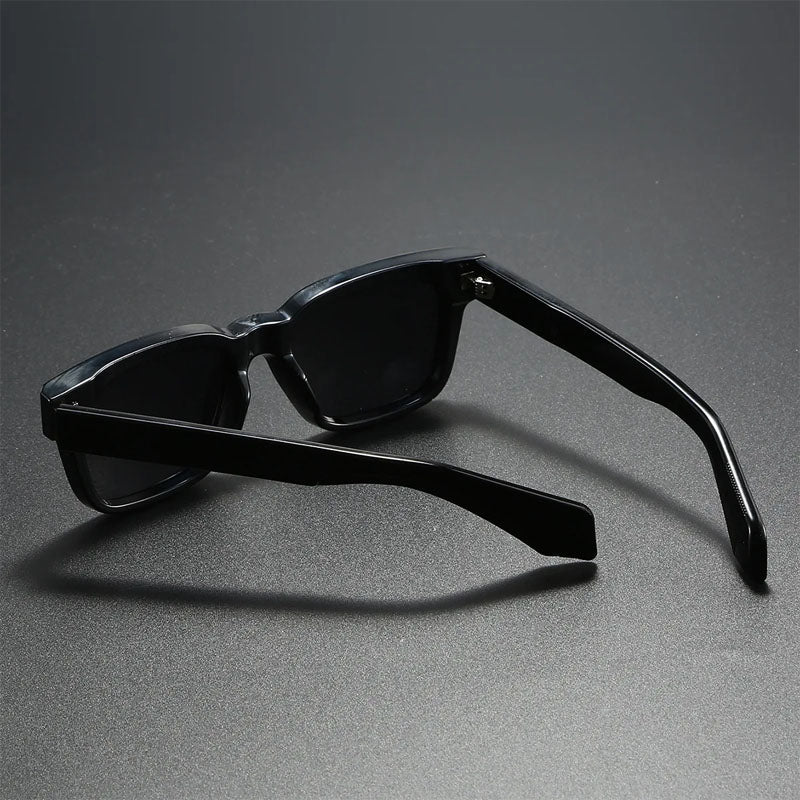 Solen Square Frame Sunglasses with Tinted Lenses