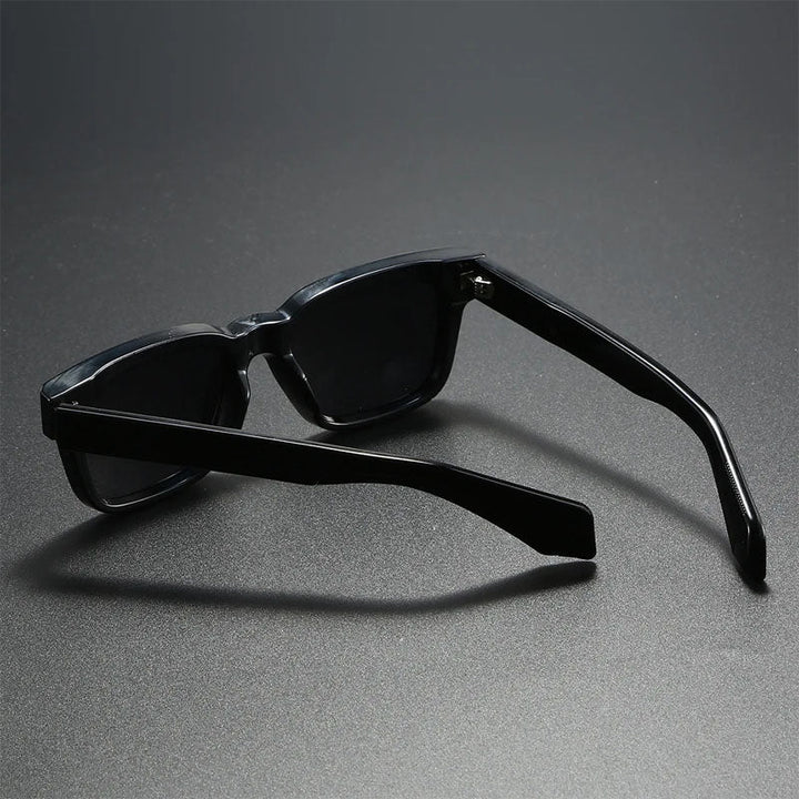Solen Square Frame Sunglasses with Tinted Lenses