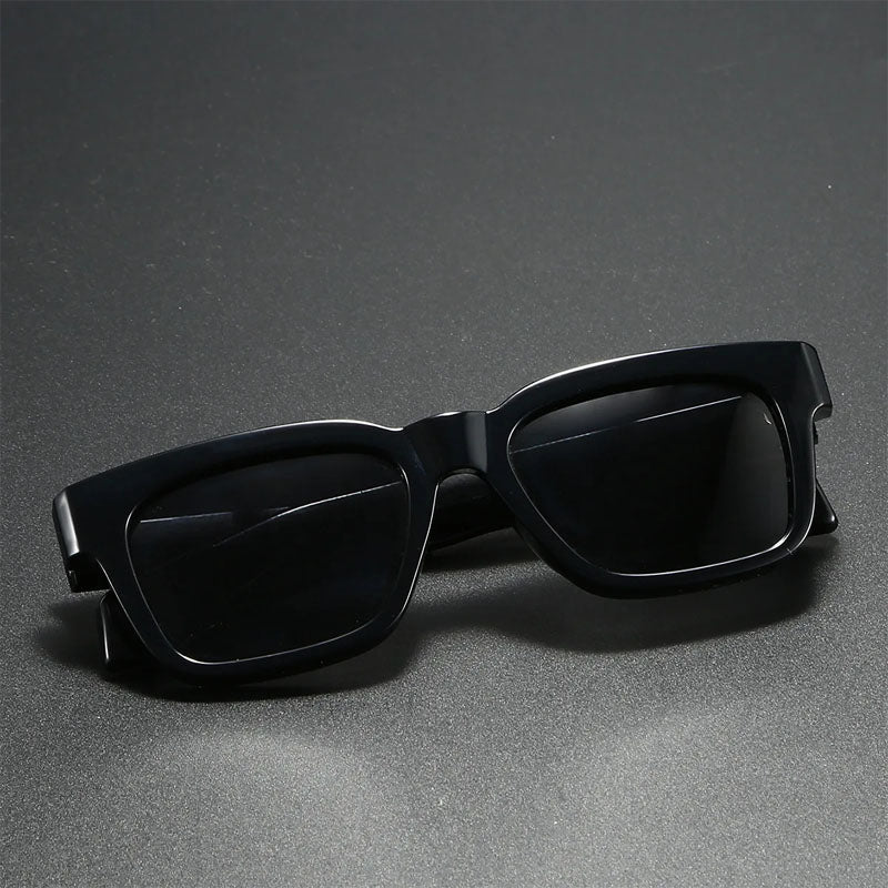 Solen Square Frame Sunglasses with Tinted Lenses