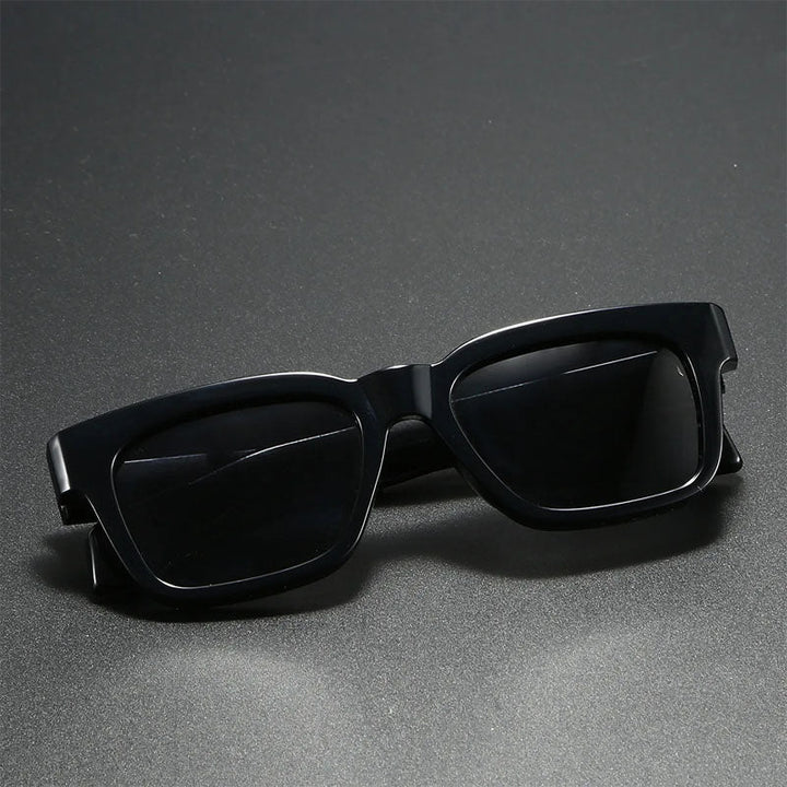Solen Square Frame Sunglasses with Tinted Lenses