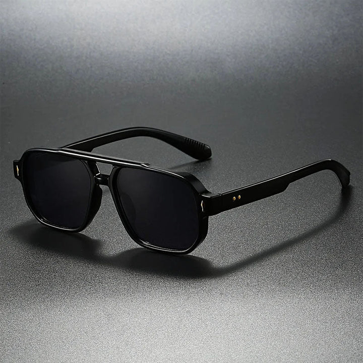 Solvane Square Frame Tinted Lens Sunglasses