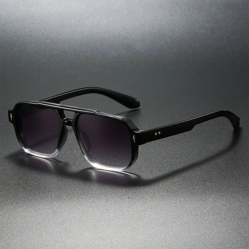 Solvane Square Frame Tinted Lens Sunglasses