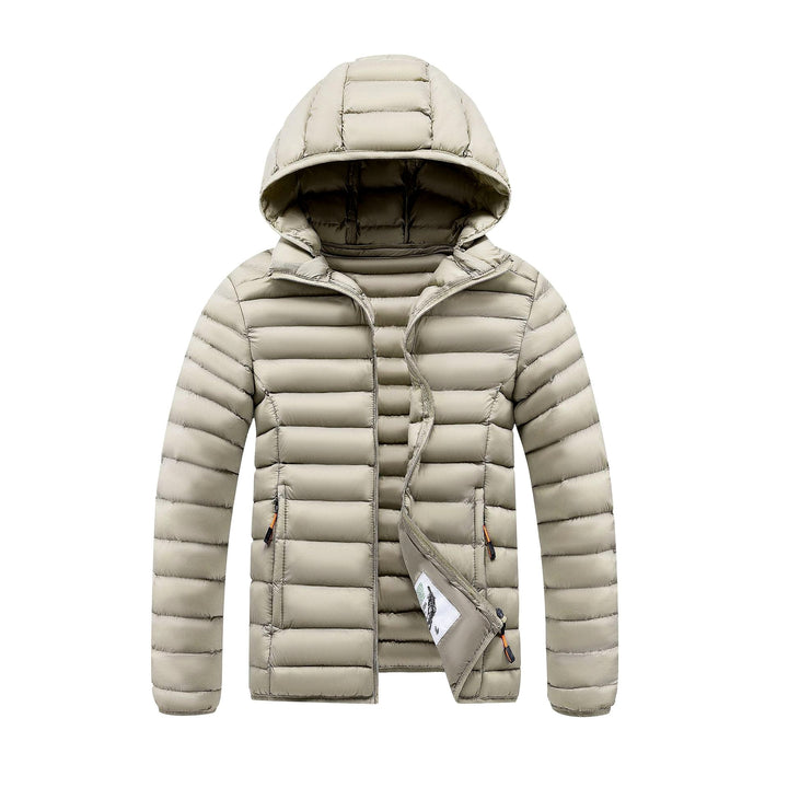 Stella - Women's Hooded Quilted Puffer Rain Jacket 1