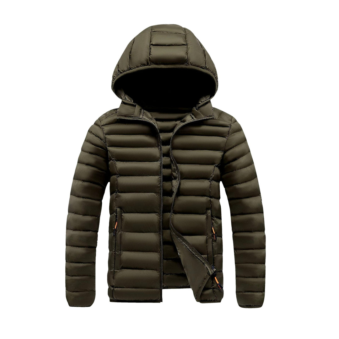 Stella - Women's Hooded Quilted Puffer Rain Jacket 3