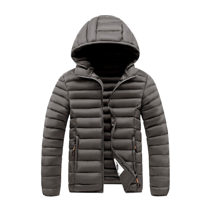 Stella - Women's Hooded Quilted Puffer Rain Jacket 4