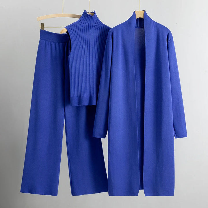Vicenza - Women's 3-Piece Knit Lounge Set
