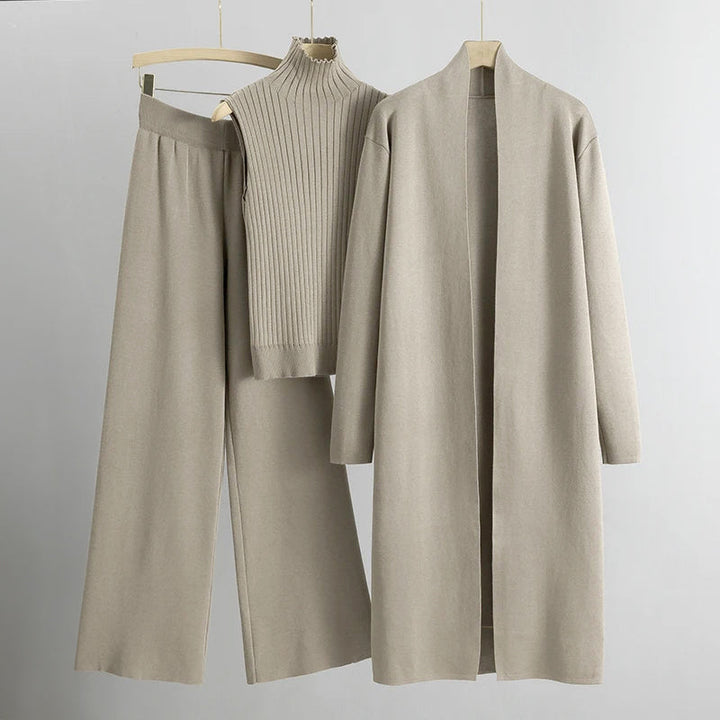 Vicenza - Women's 3-Piece Knit Lounge Set
